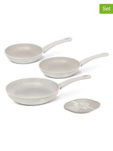 Berlinger Haus 4-częściowy zestaw "Cream-gold Collection" w kolorze kremowym