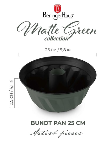Berlinger Haus Gugelhupfform in Grün - Ø 25 cm