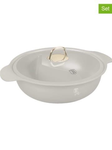 Berlinger Haus 2-delige set: pan met deksel "Sahara Collection" beige - Ø 30 cm