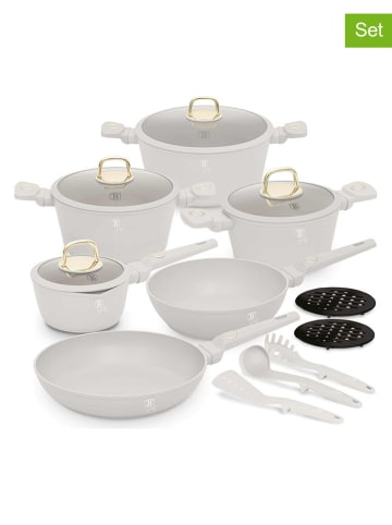 Berlinger Haus 15-częściowy zestaw "Sahara Collection" w kolorze kremowym