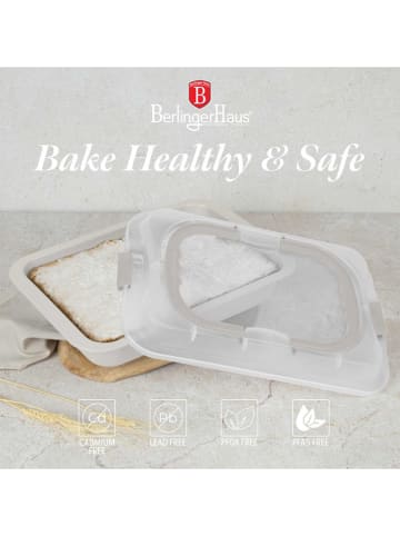 Berlinger Haus 2-delige bakvormenset crème - (L)36,5 x (B)24,5 cm