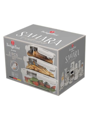 Berlinger Haus Pojemniki (3 szt.) w kolorze kremowym