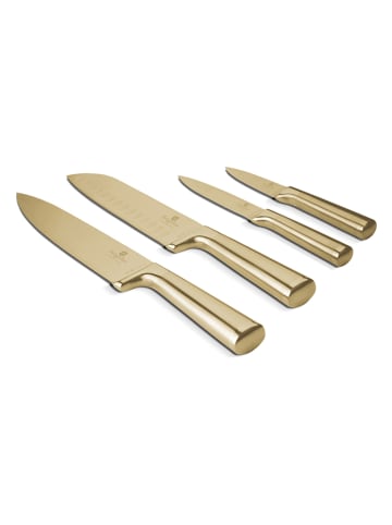 Berlinger Haus 4tlg. Küchenmesser-Set in Gold