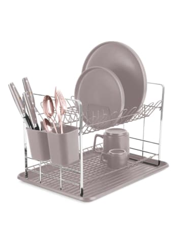 Berlinger Haus Afdruiprek "Taupe Collection" beige - (B)48 x (H)32 x (D)29 cm