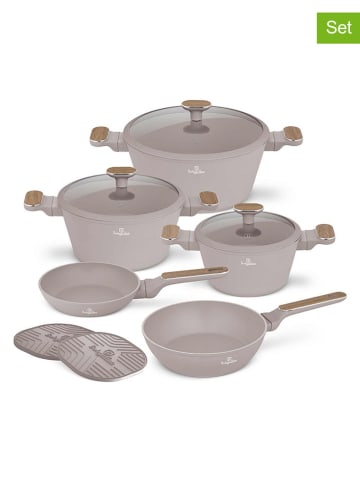 Berlinger Haus 10-częściowy zestaw "Taupe Nordic Collection" w kolorze szarobrązowym