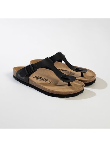 BACKSUN Zehentrenner "Singapore" in Schwarz