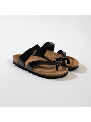 BACKSUN Zehentrenner "Barcelone" in Schwarz