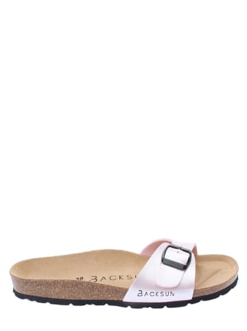 BACKSUN Slippers "Paris" lichtroze