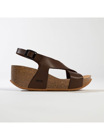 BACKSUN Sleehaksandalen "Melbourne" bruin