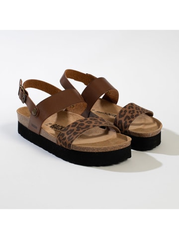 BACKSUN Sandalen "Villa" bruin