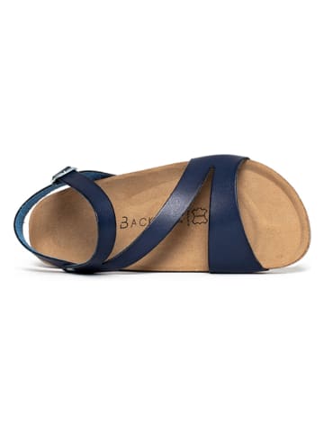 BACKSUN Sandały w kolorze granatowym
