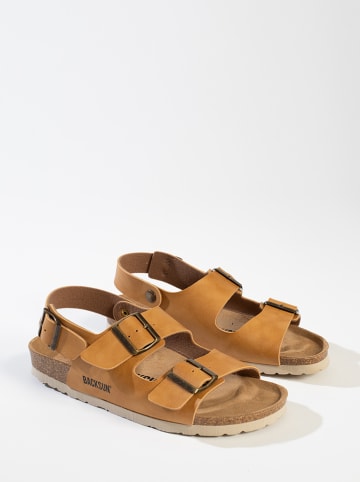 BACKSUN Sandalen "Milan" camel
