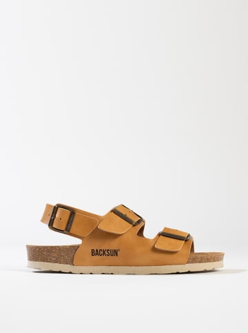 BACKSUN Sandalen "Milan" camel