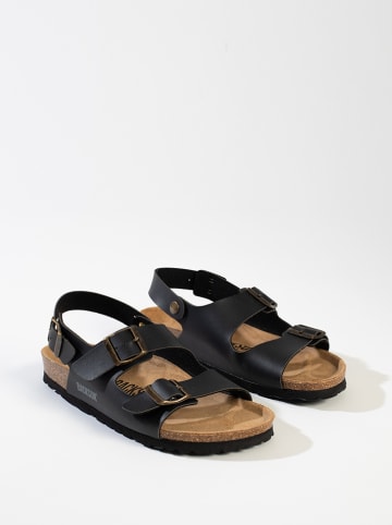 BACKSUN Sandalen "Milan" in Schwarz