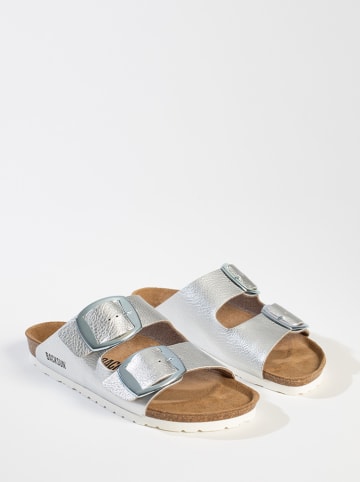 BACKSUN Pantoletten "Londrina" in Silber
