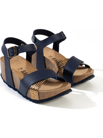 BACKSUN Sleehaksandalen "Genes" donkerblauw