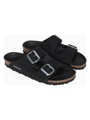 BACKSUN Slippers "Bali" zwart