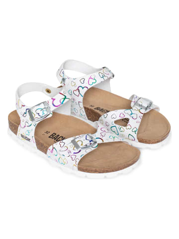 BACKSUN Sandalen "Tana" in Weiß