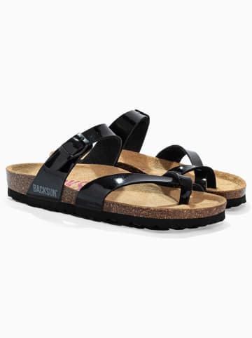 BACKSUN Teenslippers "Barcelone" zwart