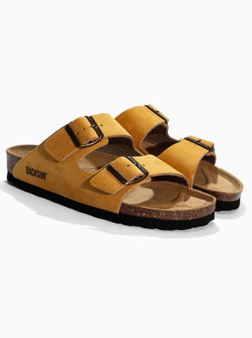 BACKSUN Slippers "Bali" geel