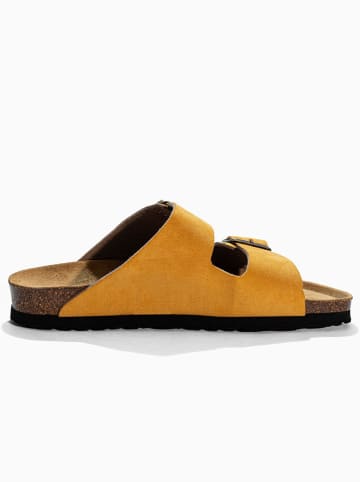 BACKSUN Slippers "Bali" geel