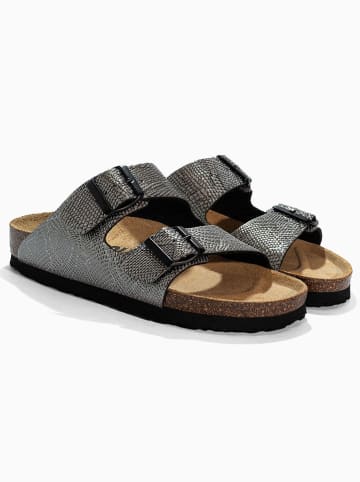 BACKSUN Slippers "Bali" zwart