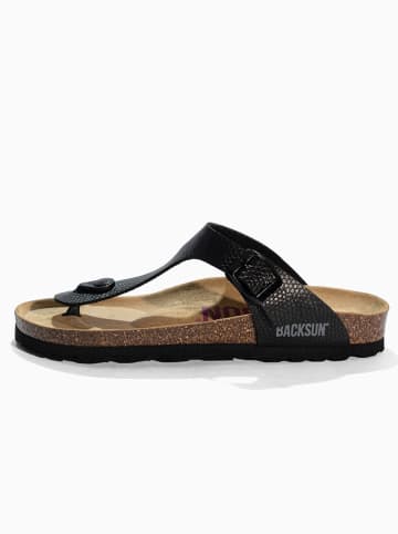 BACKSUN Zehentrenner "Singapore" in Schwarz