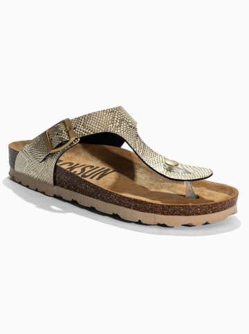 BACKSUN Zehentrenner "Singapore" in Gold