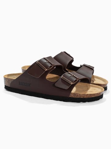BACKSUN Slippers "Bali" bruin