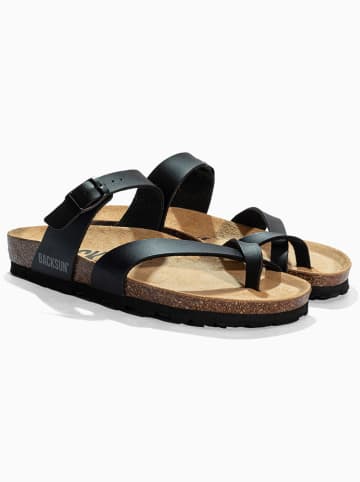 BACKSUN Teenslippers "Barcelone" zwart