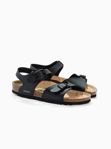 BACKSUN Sandalen "Tana" in Schwarz