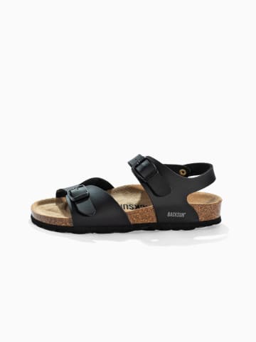 BACKSUN Sandalen "Tana" in Schwarz