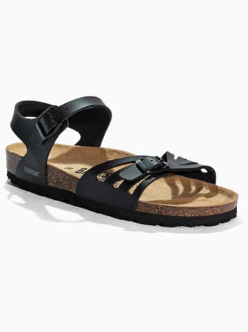 BACKSUN Sandalen "Rio" in Schwarz
