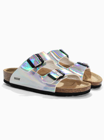 BACKSUN Klapki "Bali" ze wzorem