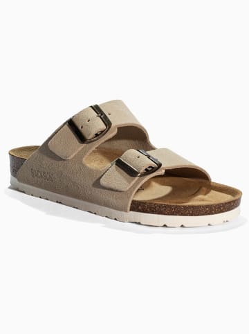 BACKSUN Pantoletten "Bali" in Beige