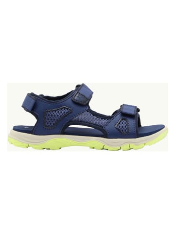 Jack Wolfskin Sandalen donkerblauw/lichtgroen