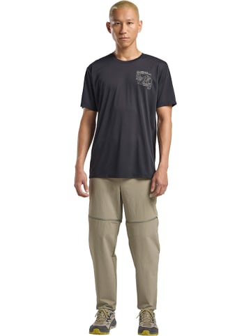 Jack Wolfskin Funktionsshirt "Vonnan" in Anthrazit