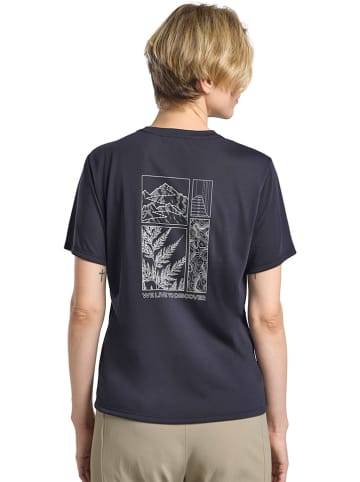 Jack Wolfskin Funktionsshirt "Vonnan" in Anthrazit
