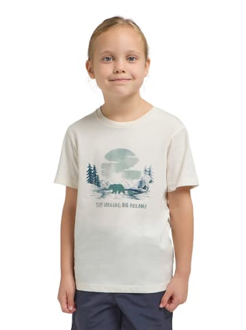 Jack Wolfskin Shirt "Graphic" in Weiß