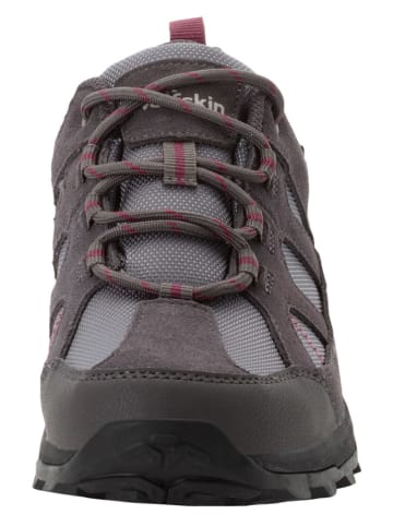 Jack Wolfskin Leren trekkingschoenen "TEXAPORE" donkergrijs