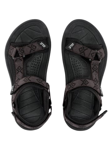 Jack Wolfskin Sandały "Wave Breaker" w kolorze czarnym