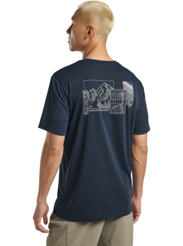 Jack Wolfskin Funktionsshirt "Vonnan" in Dunkelblau