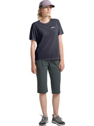 Jack Wolfskin Koszulka funkcyjna "Vonnan" w kolorze granatowym