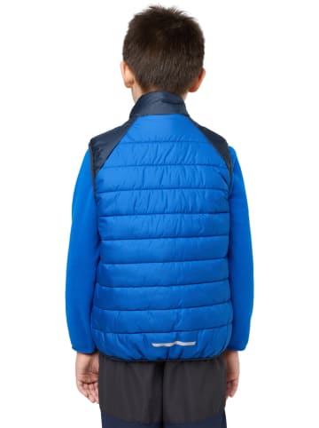 Jack Wolfskin Doorgestikte bodywarmer "Zenon" blauw