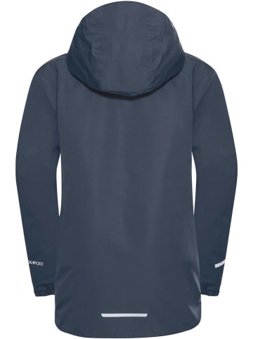 Jack Wolfskin Regenjacke "Canvey" in Dunkelblau