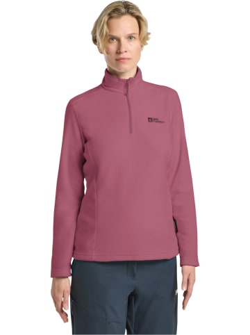 Jack Wolfskin Fleecepullover "Taunus" in Pink