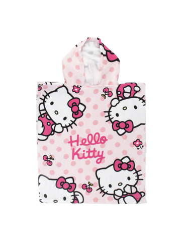 WellHome for Kids Strandtuch "Hello Kitty" in Rosa