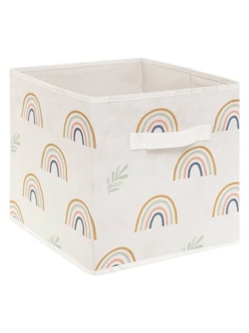 WellHome for Kids 2er-Set: Aufbewahrungsboxen in Grün/ Creme/ Bunt - (B)29 x (H)29 x (T)29 cm
