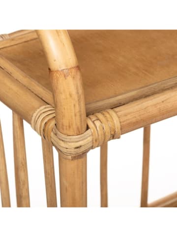 WellHome for Kids Regał "Retro" w kolorze beżowym na książki - 60 x 50 x 20 cm