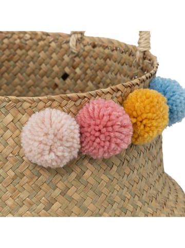 WellHome for Kids Opbergmand "Bulda" lichtbruin - (H)38 x Ø 33 cm